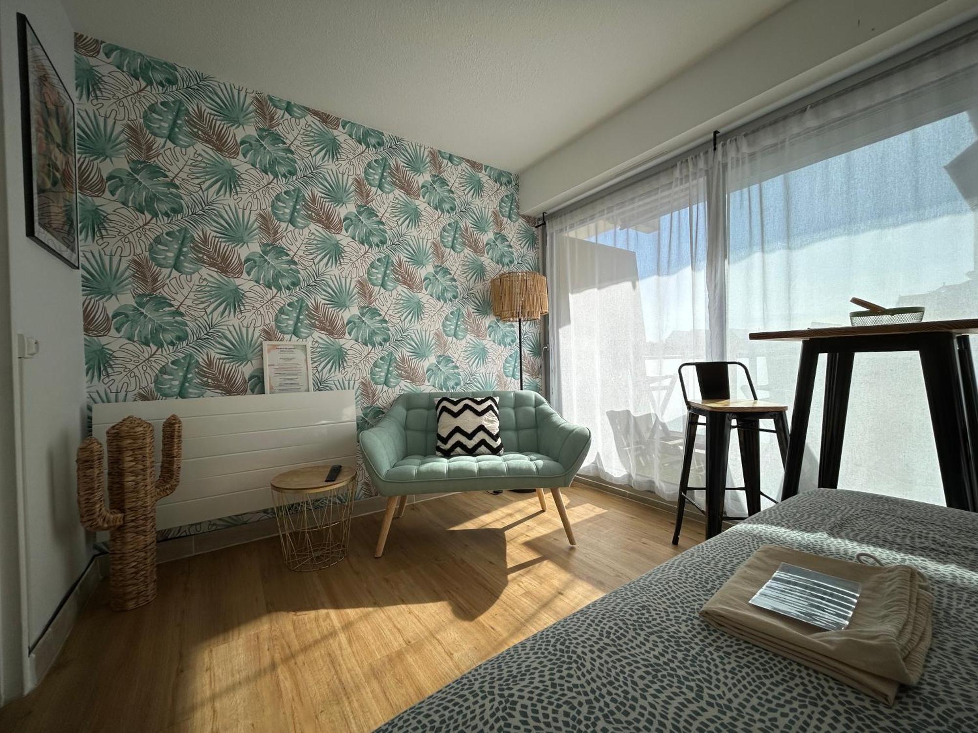 Cosy Studio Avec Vue Sur L'Ocean Lacanau Dış mekan fotoğraf