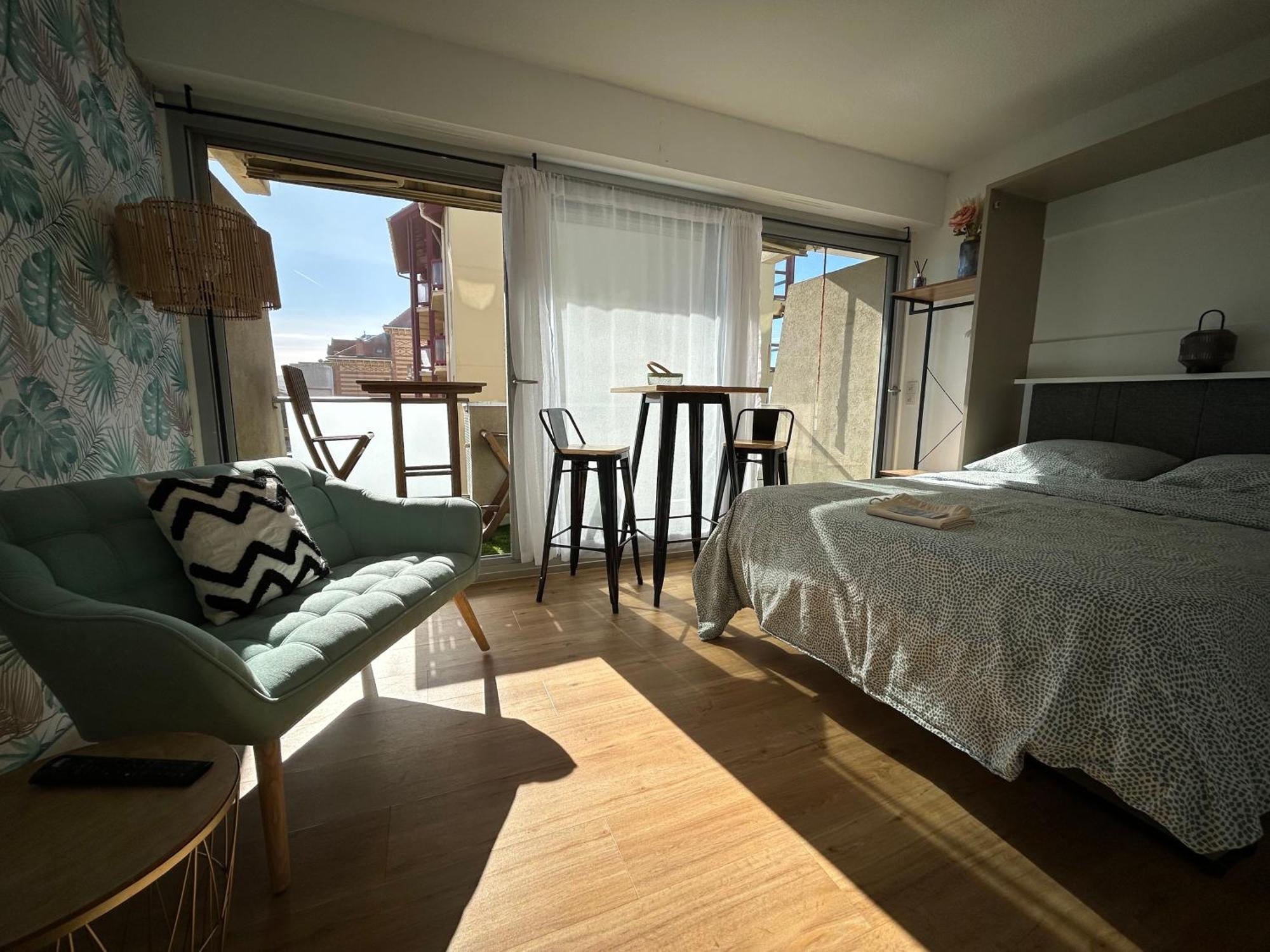 Cosy Studio Avec Vue Sur L'Ocean Lacanau Dış mekan fotoğraf