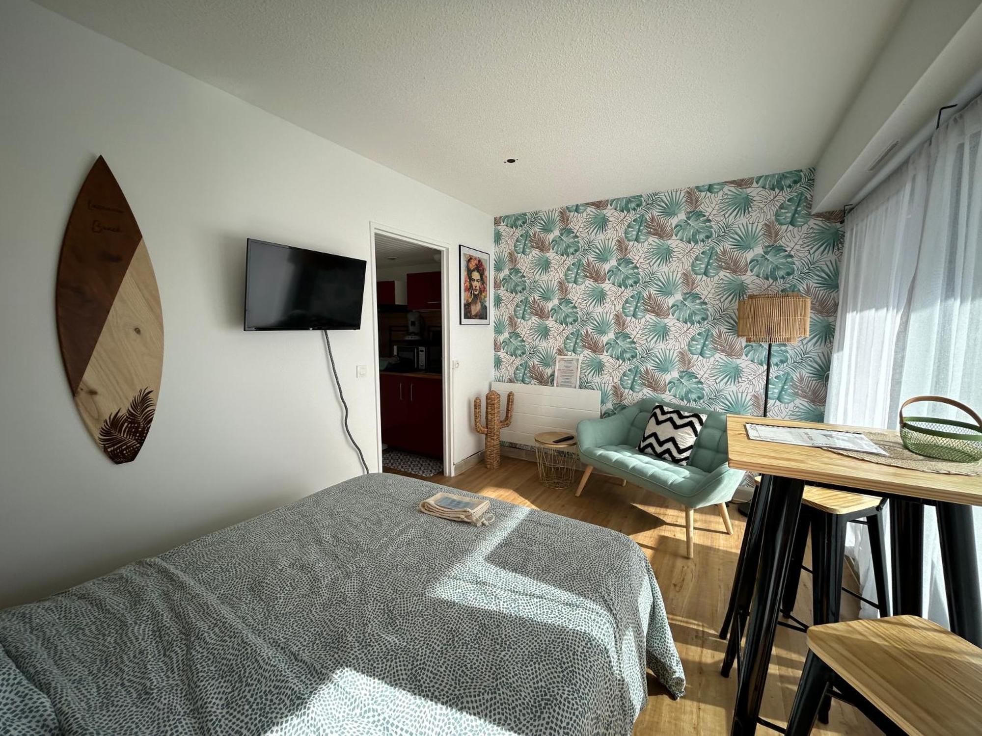 Cosy Studio Avec Vue Sur L'Ocean Lacanau Dış mekan fotoğraf