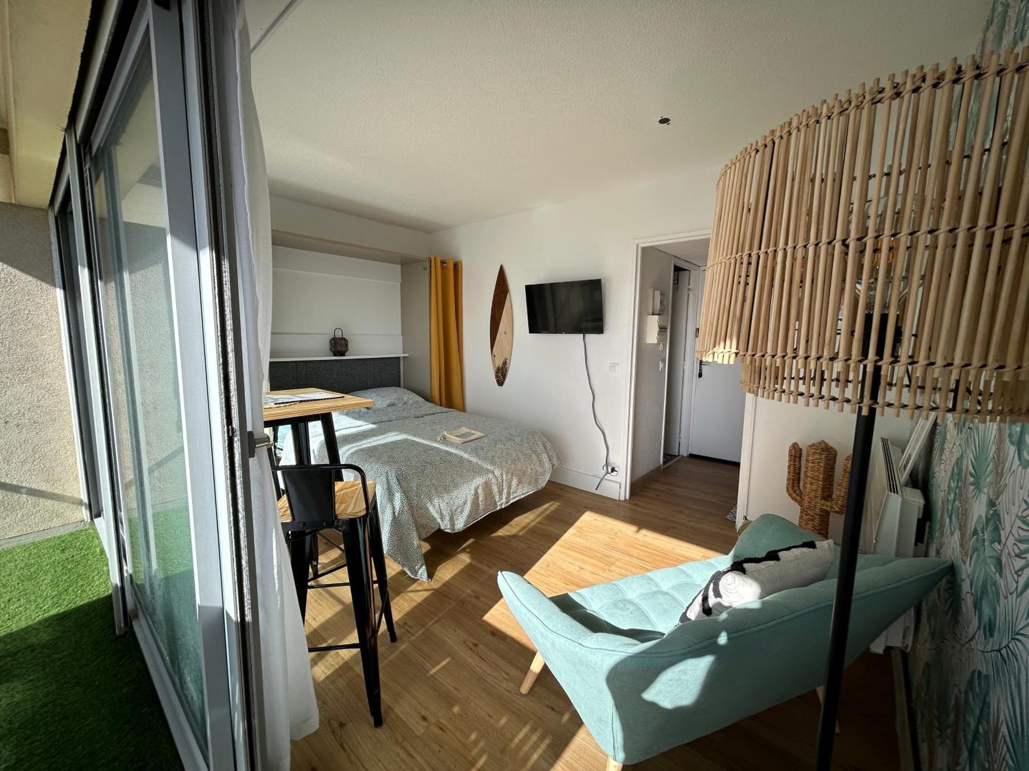 Cosy Studio Avec Vue Sur L'Ocean Lacanau Dış mekan fotoğraf