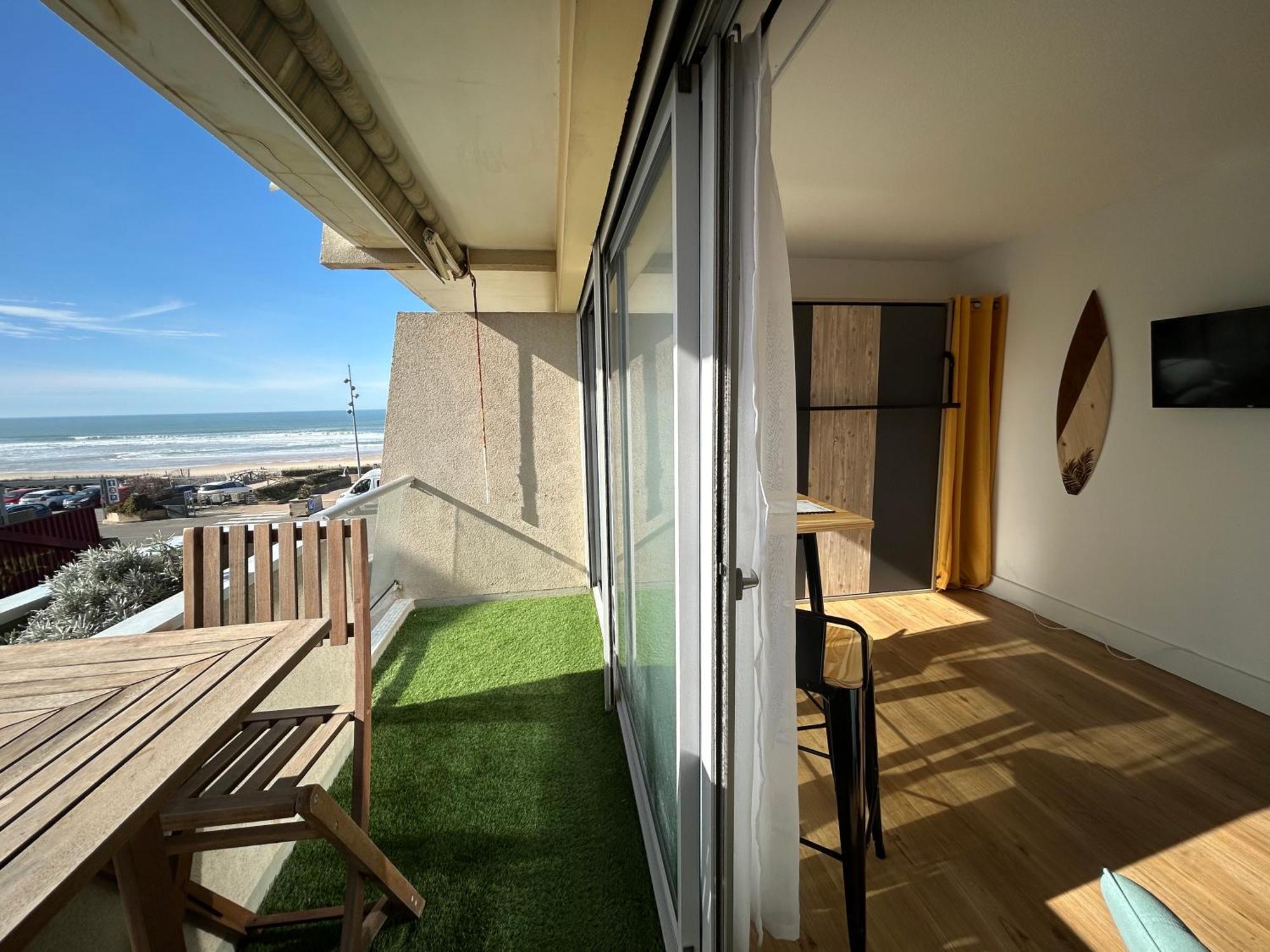 Cosy Studio Avec Vue Sur L'Ocean Lacanau Dış mekan fotoğraf